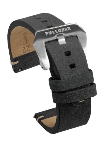 FullGear Distressed Leather Strap 22mm