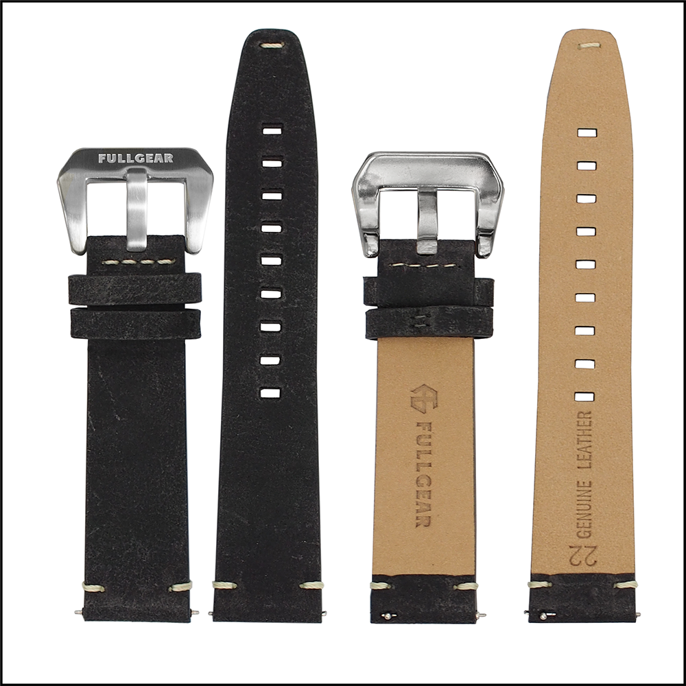 FullGear Distressed Leather Strap 22mm