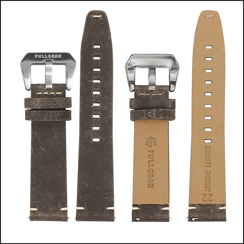 FullGear Distressed Leather Strap 22mm