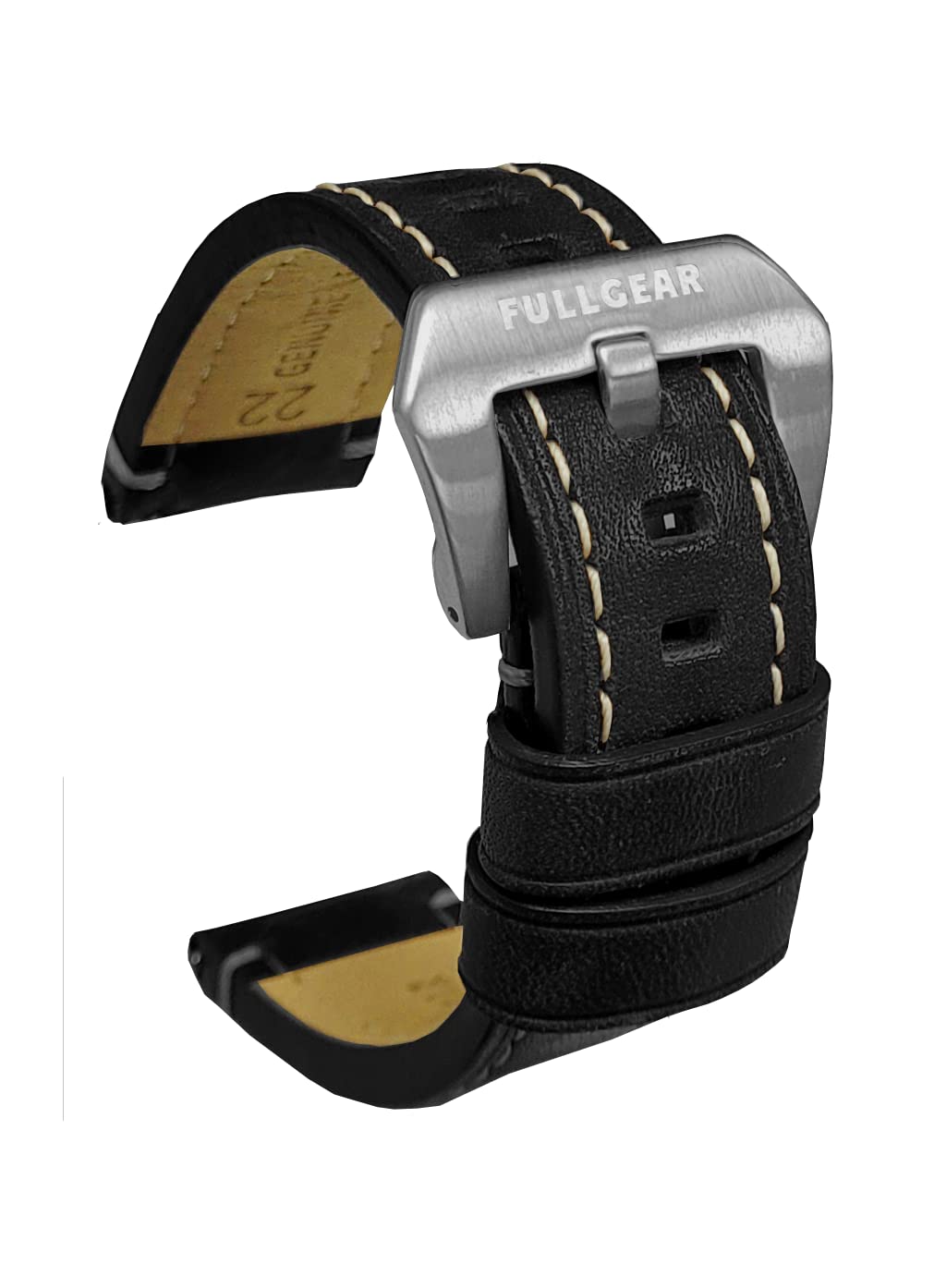 FullGear Oil Leather Strap 22mm