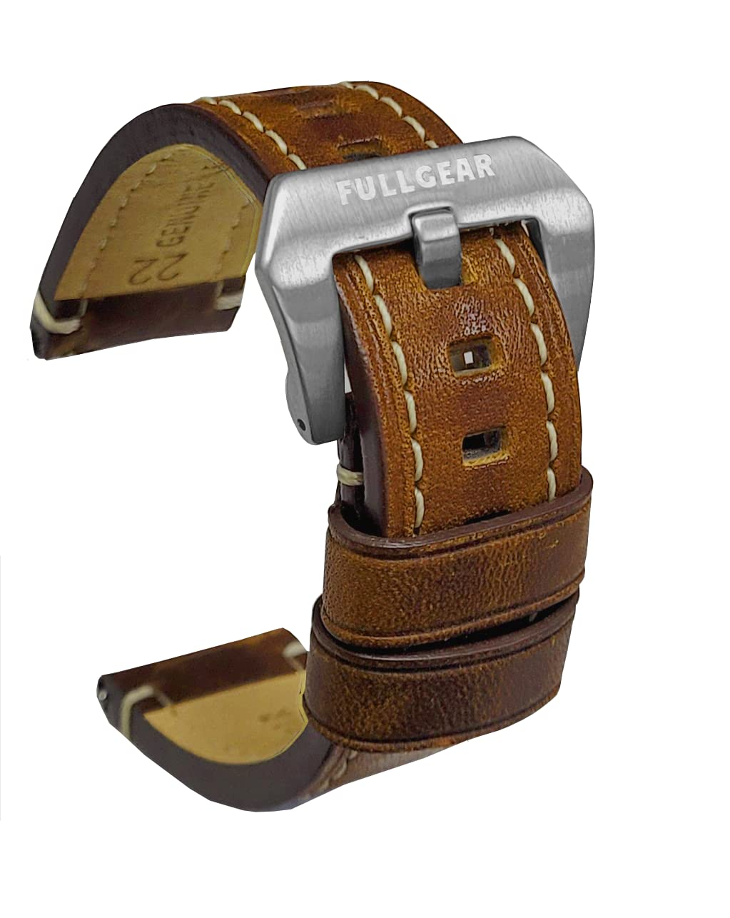 FullGear Oil Leather Strap 22mm