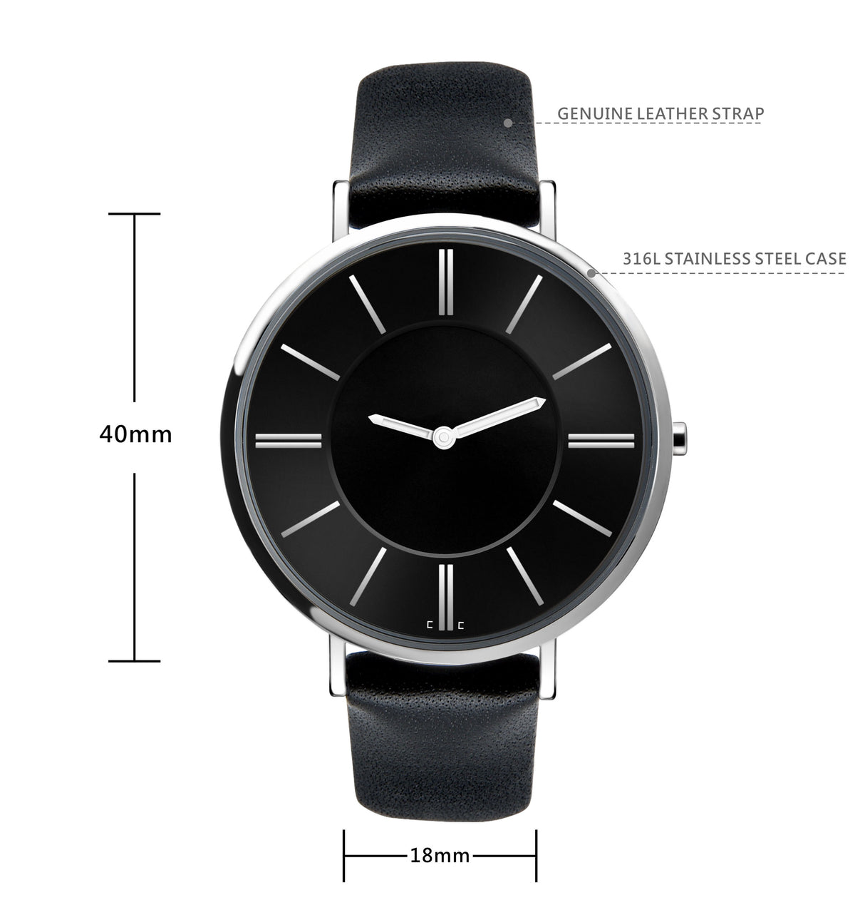 Concise Code Moment Black